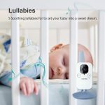 nannio Hero3 Video Baby Monitor with Night Light & Vibration Assistant, 3.5" Baby Camera Monitor, Sound Activated, Lullaby, Room Temperature, Two-Way Audio, Newborns, Pets, Elderly, 2 Years Warranty - Image 7
